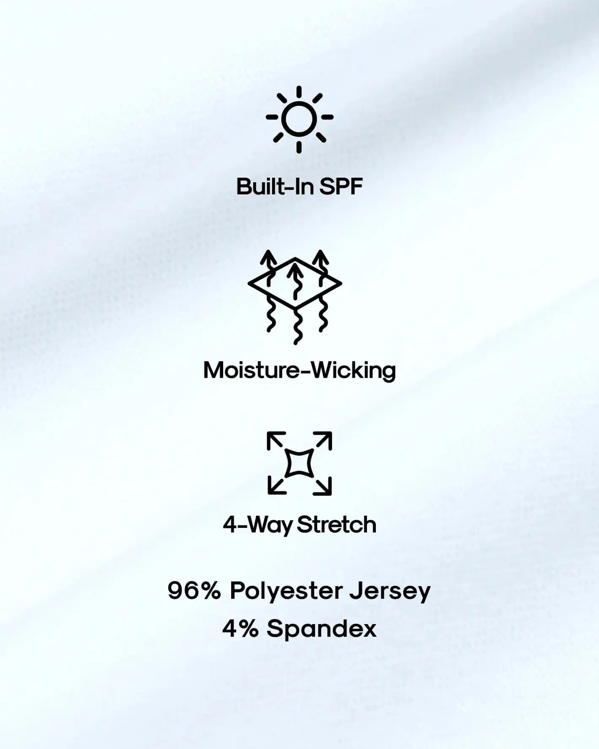 Black & White Active Crew 6-Pack