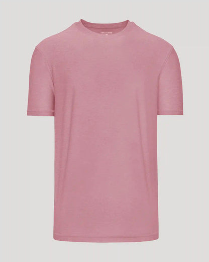 Quartz Rose Active Crew Neck Tee
