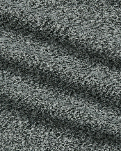 Charcoal Heather Gray Short Sleeve Comfort Knit Shirt