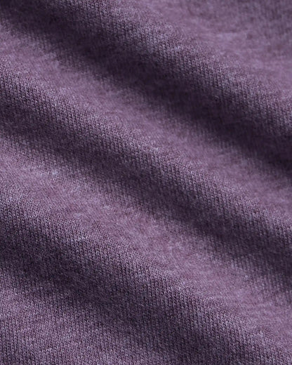 Dark Heather Plum Classic V-Neck