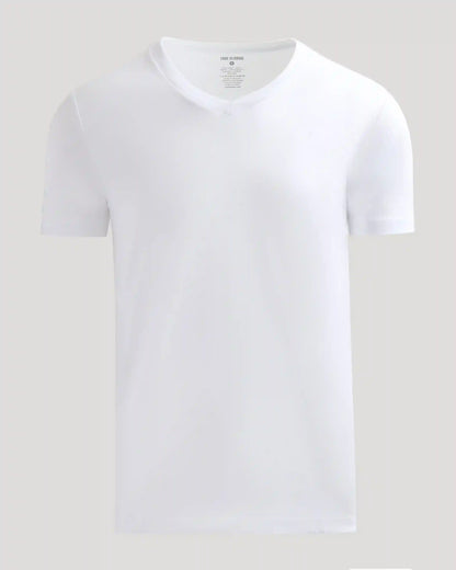 White Classic V-Neck
