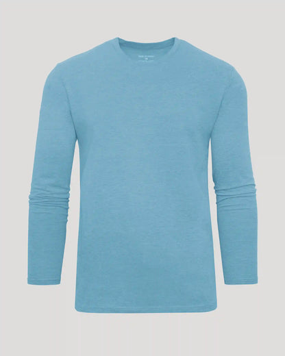 Heather Voyager Classic Long Sleeve Crew Neck