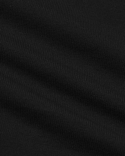 Black Dressy Crew Neck Sweater