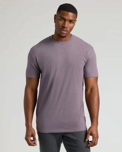 Classic Tall Straight Hem Crew Neck T-Shirt 3-Pack