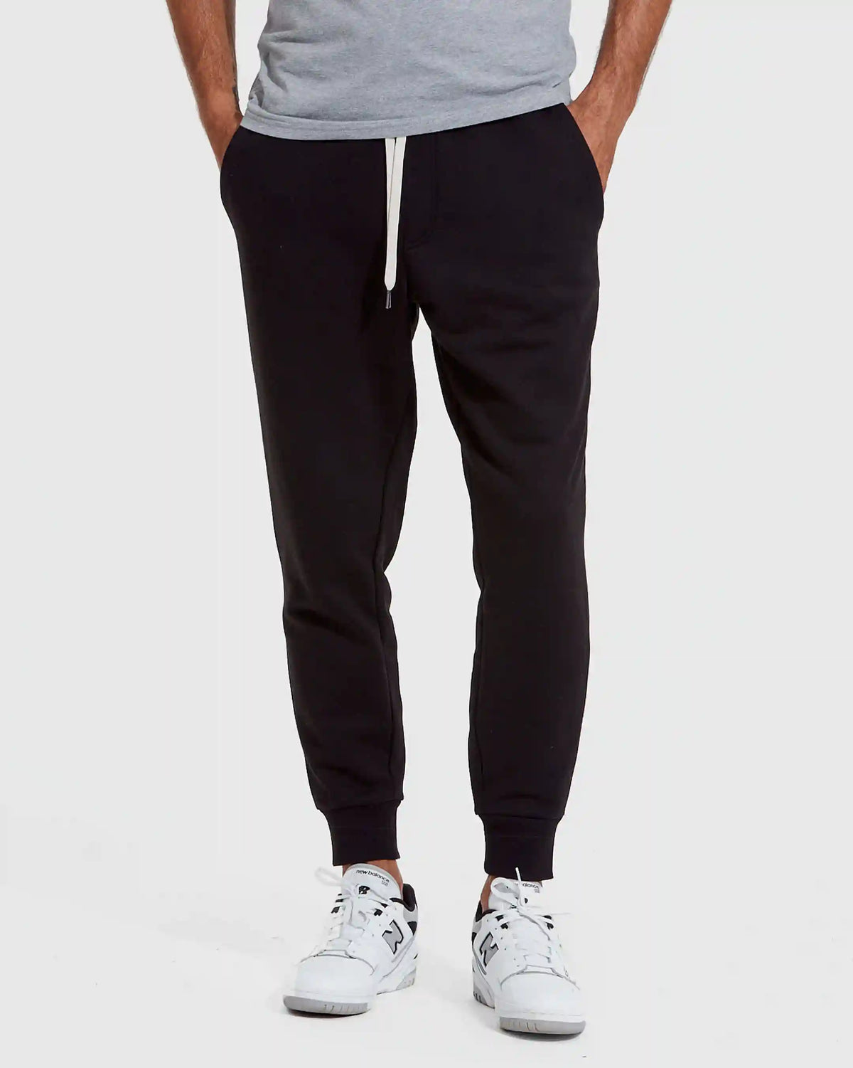 Black Pullover Fleece Hoodie & Jogger 2-Pack