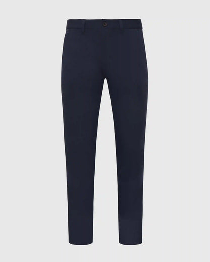 Navy Slim Twill Chino Pant