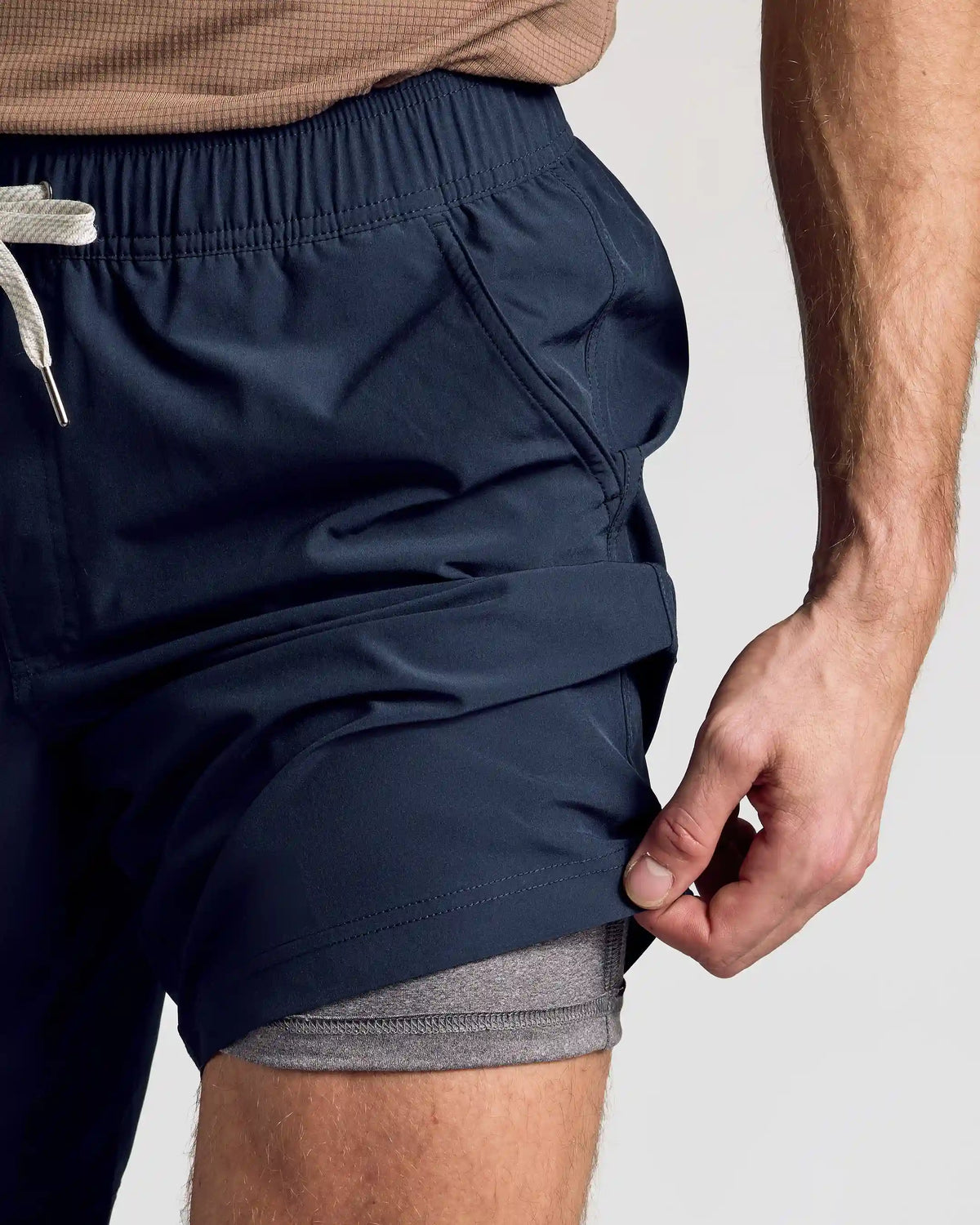 Navy 9" Active Quick Dry Shorts