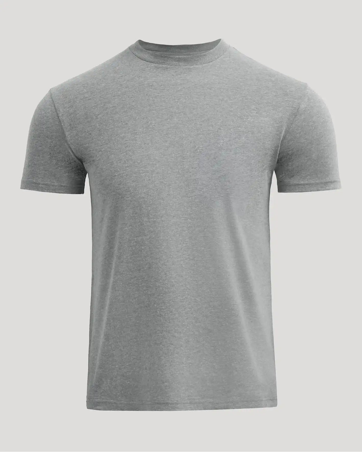 Heather Gray Short Classic Crew Neck