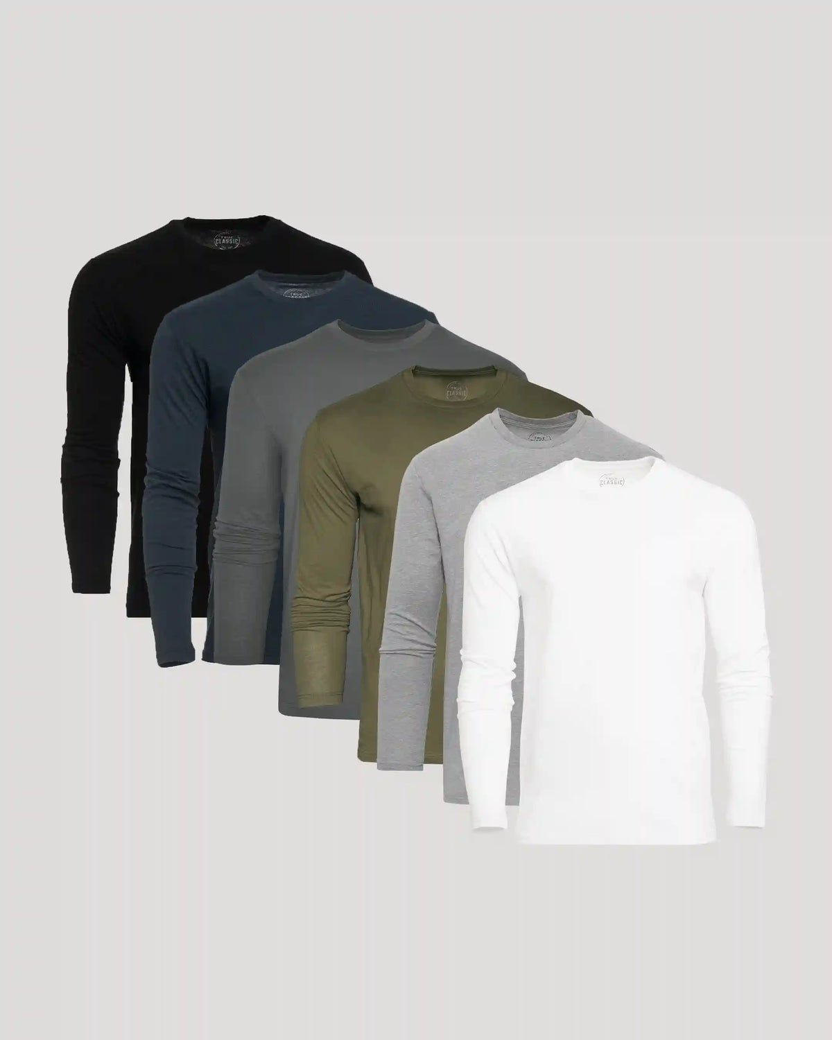 The Staple Classic Long Sleeve Crew 6-Pack