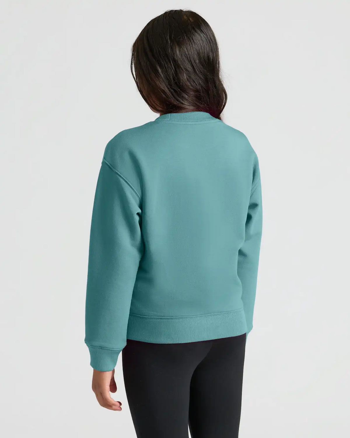 Girls Stormcloud Slouch Pullover Crew