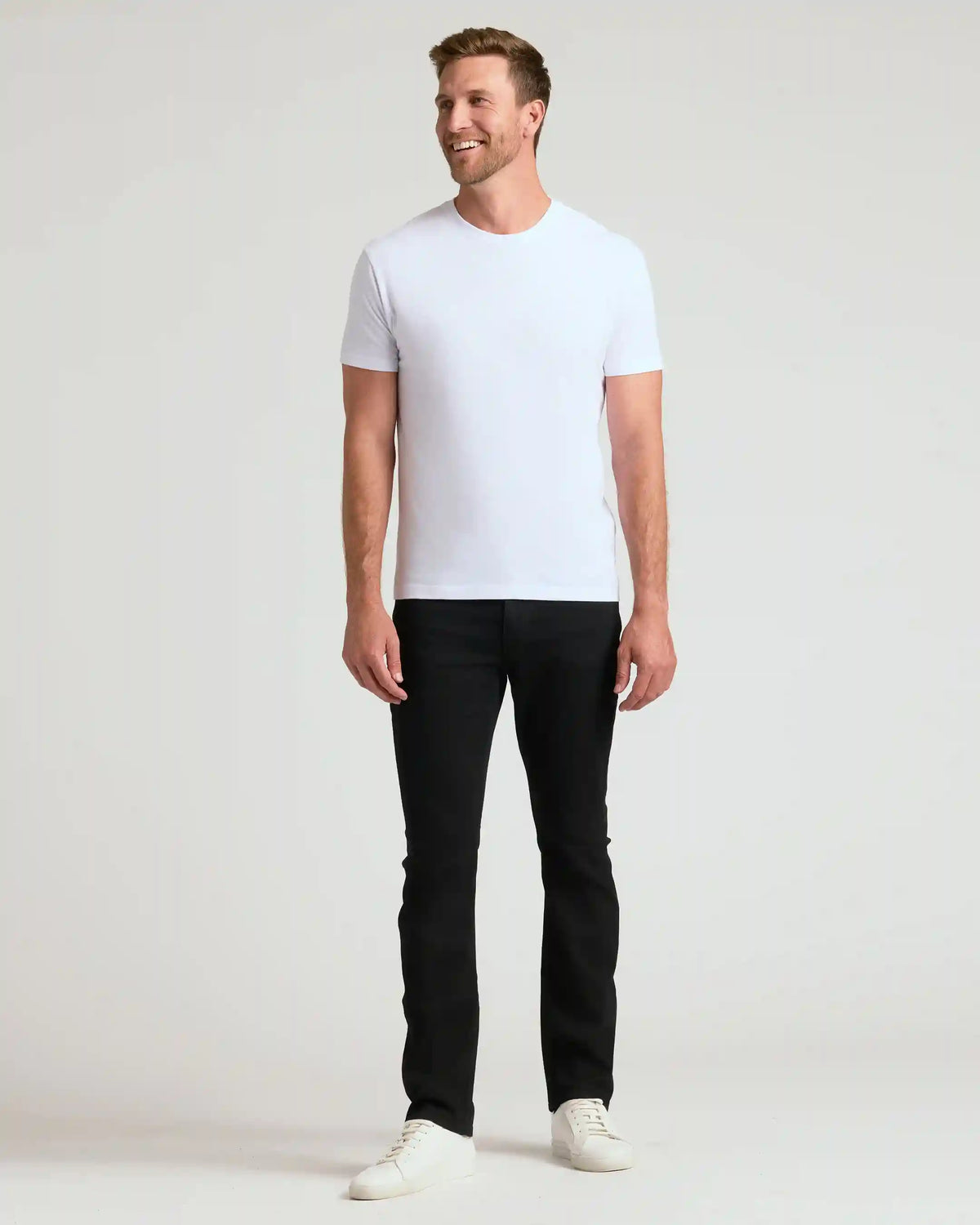 Black & White Classic Crew Neck 6-Pack