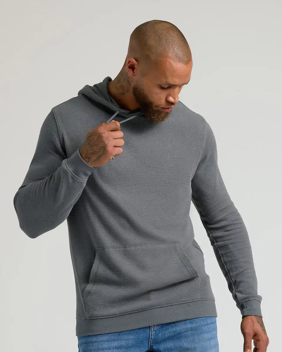 Carbon Waffle Hoodie