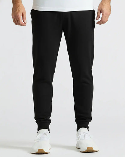 Black & Charcoal Heather Gray Active Training Joggers 2-Pack