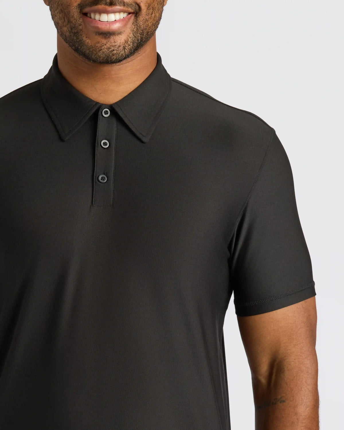 Black Active Polo 6-Pack