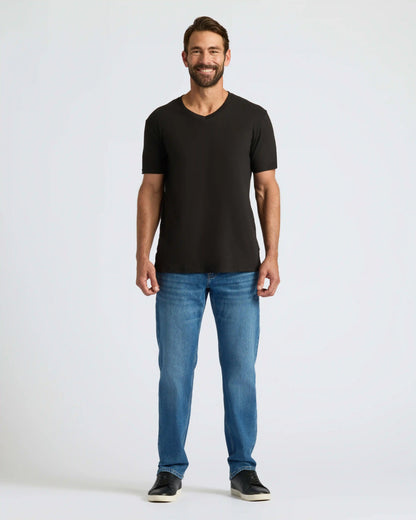 All Black Classic V-Neck 10-Pack